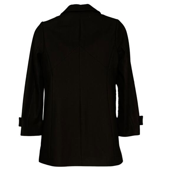 Forecaster of Boston Wool Blend Black Mid Length Winter Coat Women’s Size 10 NWT - Picture 8 of 9